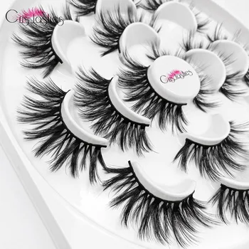 Crislashes New Fake Mink Eyelashes 7 Pairs/Box False Lashes Natural Full Strip Eyelash Extension Handmade Beauty Makeup Tool 
Crislashes New Fake Mink Eyelashes 7 Pairs/Box False Lashes Natural Full Strip Eyelash Extension Handmade Beauty Makeup Tool