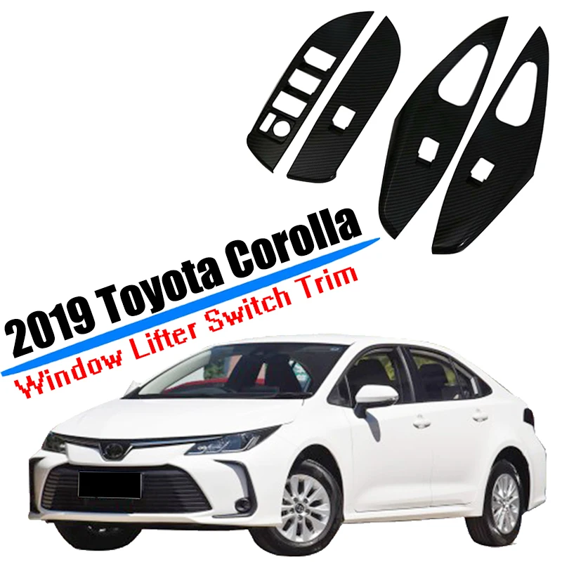Car Styling Fit for 2019 2020 Toyota Corolla Interial Window Lifter Swith Board Trim Cover ABS Plastic Carbon Fiber Accessories
Car Styling Fit for 2019 2020 Toyota Corolla Interial Window Lifter Swith Board Trim Cover ABS Plastic Carbon Fiber Accessories