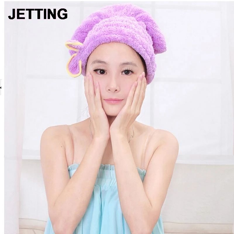 NEW Shower Bathing Quick Dry Hair Drying Hat Bath Microfiber Fabric Cap Bathing Sanitary Ware Suite Accessories
NEW Shower Bathing Quick Dry Hair Drying Hat Bath Microfiber Fabric Cap Bathing Sanitary Ware Suite Accessories