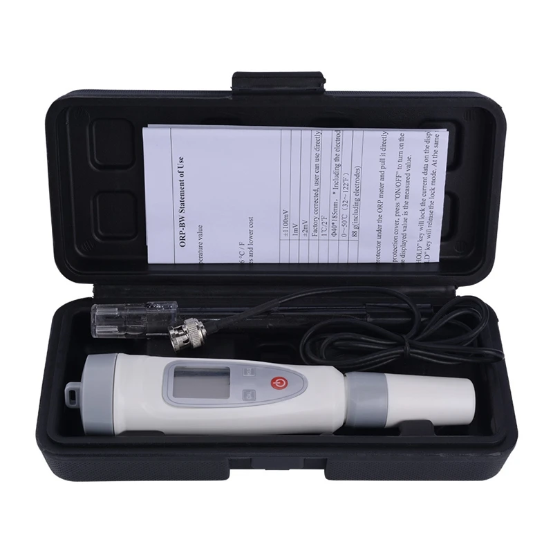 Orp-Bw Redox Potential Meter Pen Orp Meter Portable Orp Test Pen Negative Potential Detection
Orp-Bw Redox Potential Meter Pen Orp Meter Portable Orp Test Pen Negative Potential Detection