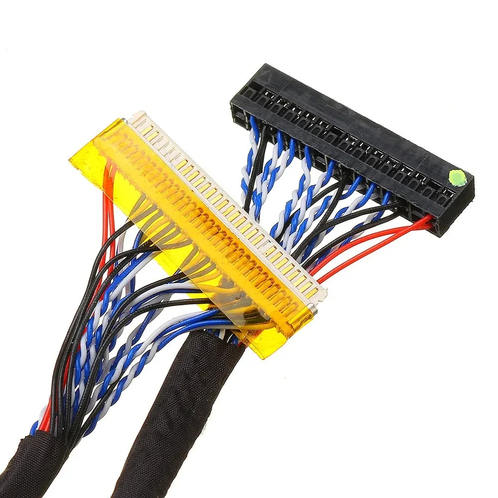 250mm/400mm Universal 2ch 6bit 30pins lvds cable LCD screen cable 1mm Pin Pitch for LCD DIY Notebook LCD Driver Cable
250mm/400mm Universal 2ch 6bit 30pins lvds cable LCD screen cable 1mm Pin Pitch for LCD DIY Notebook LCD Driver Cable