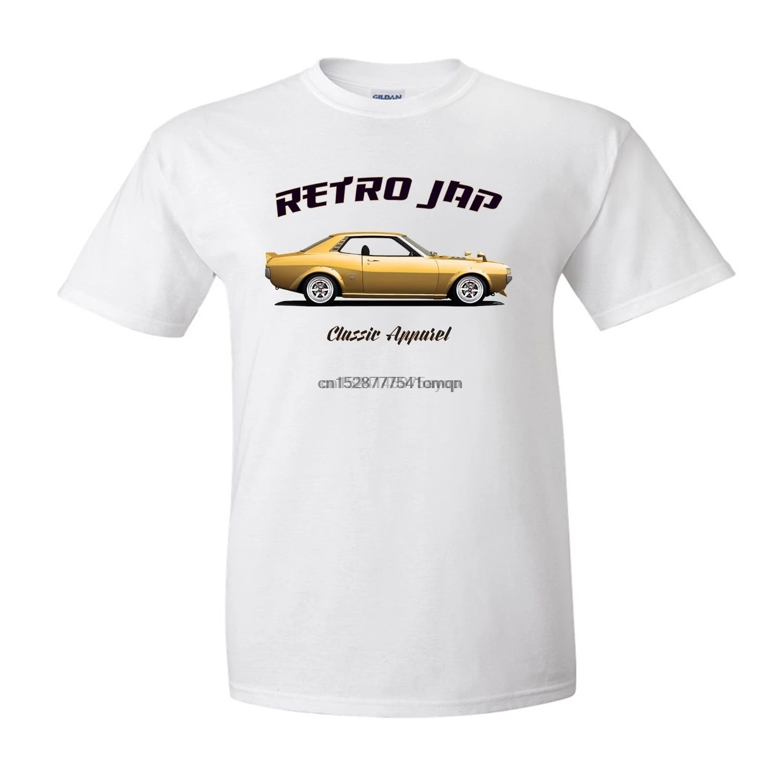 Фото Men Tshirt Japanese Classic Car Fans Celica Gt Gen1 Coupe T-Shirt. Retro Jap. Car. Modified. Jdm.Skull T Shirt | Мужская одежда