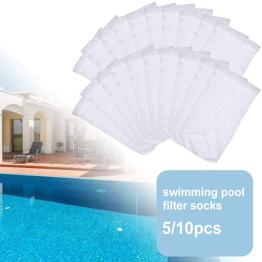 5/10Pcs Swimming Pool Debris Leaf Garbage Filter Sock Sleeve for Skimmer Basket high temperature resistance Pool Basket Filter S
5/10Pcs Swimming Pool Debris Leaf Garbage Filter Sock Sleeve for Skimmer Basket high temperature resistance Pool Basket Filter S