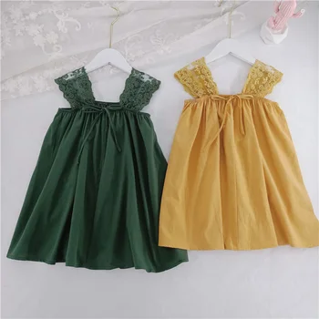 Summer Baby Girl Dress Sleeveless Lace Solid Color Baby Dress Birthday Party Princess Dress Girls Clothes
Summer Baby Girl Dress Sleeveless Lace Solid Color Baby Dress Birthday Party Princess Dress Girls Clothes