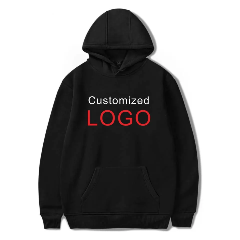 Hooded Sweatshirt Pullover Personal Customized Logo Print Hoodies High Quality Plus Size Clothing Design Your Own Hoodie black
Hooded Sweatshirt Pullover Personal Customized Logo Print Hoodies High Quality Plus Size Clothing Design Your Own Hoodie black