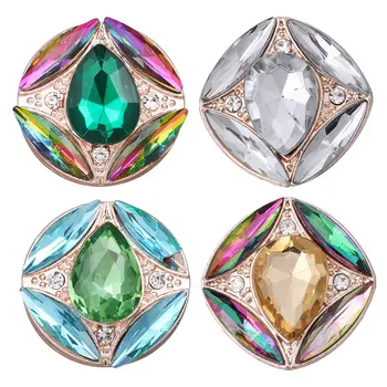 10pcs/lot Vocheng Gingersnaps Button Charms Jewelry Rhinestone Flower Fit 18mm Metal Snap Buttons Bracelet VN-2047
10pcs/lot Vocheng Gingersnaps Button Charms Jewelry Rhinestone Flower Fit 18mm Metal Snap Buttons Bracelet VN-2047