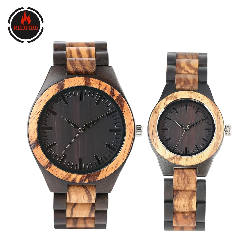 REDFIRE Wooden Watch Quartz Couple Watches Natural Full Wood Clock Minimalist Analog Display Lovers Watch Valentines Gifts 2020
REDFIRE Wooden Watch Quartz Couple Watches Natural Full Wood Clock Minimalist Analog Display Lovers Watch Valentines Gifts 2020