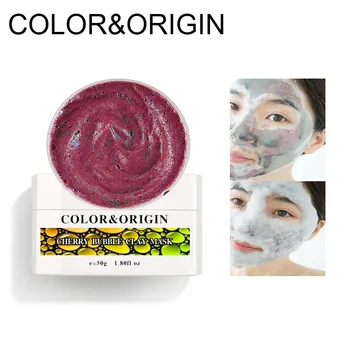 Color&Origin Cherry Bubble Clay Masks Shrink Pores Carbonated Facial Masks Remove Acne Blackhead Collagen Brightening Whitening
Color&Origin Cherry Bubble Clay Masks Shrink Pores Carbonated Facial Masks Remove Acne Blackhead Collagen Brightening Whitening
