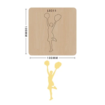 Character knife mold wood mold cutting die decoration, model L0311, suitable for common die cutting machines on the market
Character knife mold wood mold cutting die decoration, model L0311, suitable for common die cutting machines on the market