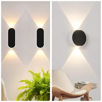 Modern minimalist wall lights 6W led sconce Lampe murale Indoor lighting fixture Wall mounted aluminium lamp AC85V-265V
Modern minimalist wall lights 6W led sconce Lampe murale Indoor lighting fixture Wall mounted aluminium lamp AC85V-265V
