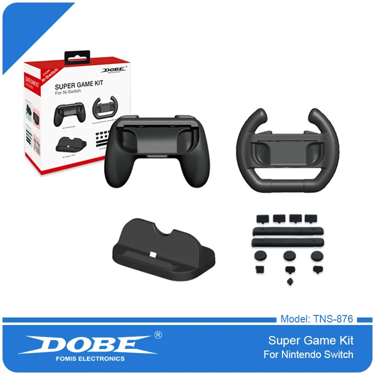 Switch Board Game Set Handle Grip + Steering Wheel + Charging Bracket + Dust Plug Tns-876
Switch Board Game Set Handle Grip + Steering Wheel + Charging Bracket + Dust Plug Tns-876