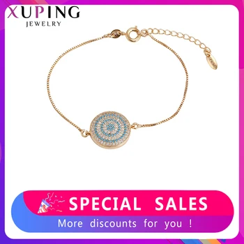Xuping Fashion Elegant Bracelet for Women Top Quality Jewelry Thanksgiving Gift 74724
Xuping Fashion Elegant Bracelet for Women Top Quality Jewelry Thanksgiving Gift 74724