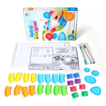 Children's Flower Curve Gauge Magic Set Creative Powerful Brain Track Gear Multi-Function Wanhua Ruler Toy
Children's Flower Curve Gauge Magic Set Creative Powerful Brain Track Gear Multi-Function Wanhua Ruler Toy
