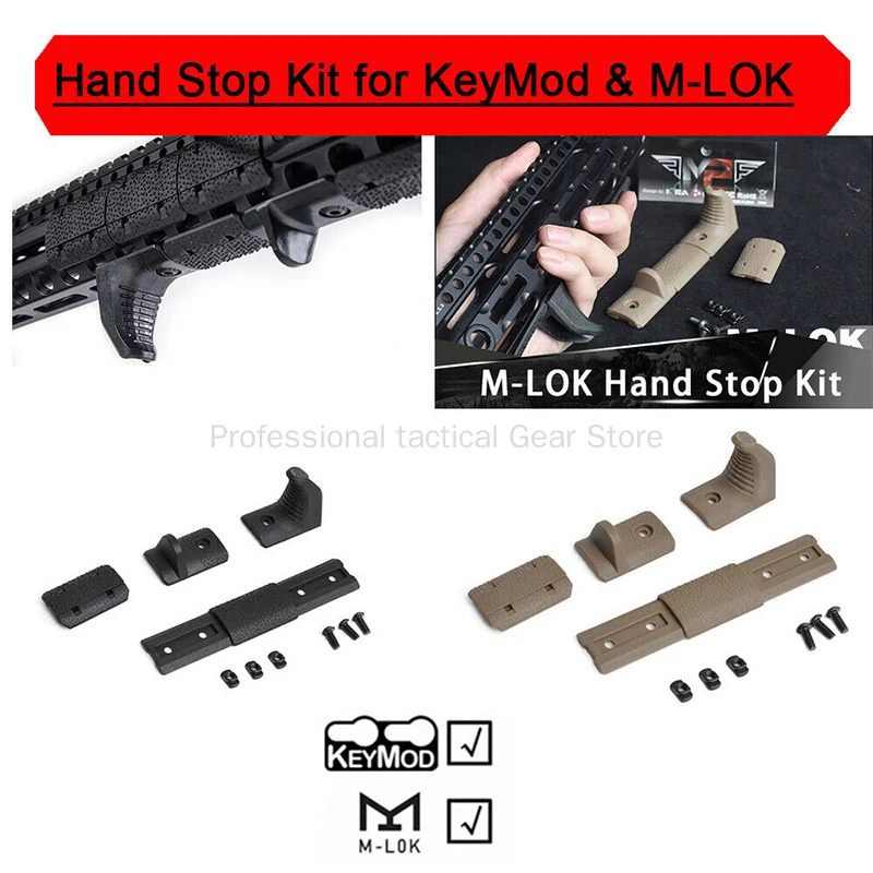 Airsoft M-LOK Hand Stop Kit For KeyMod M LOK Attachment System Rail Covers For m-lok handguard 4 Pcs/set Acessorios Softair
Airsoft M-LOK Hand Stop Kit For KeyMod M LOK Attachment System Rail Covers For m-lok handguard 4 Pcs/set Acessorios Softair