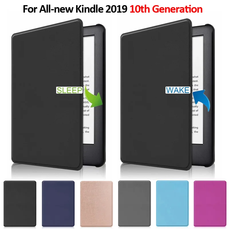 Cover Case For All New Kindle 2019 Thin Light PU Leather Smart Cover Funda For Kindle 2019 10th Generation Capa
Cover Case For All New Kindle 2019 Thin Light PU Leather Smart Cover Funda For Kindle 2019 10th Generation Capa