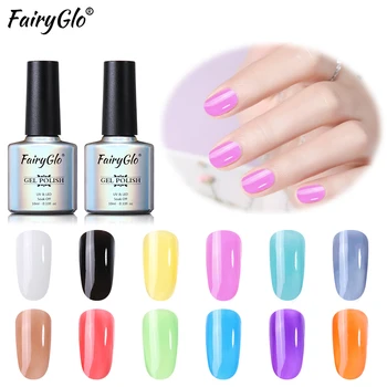 FairyGlo 10ml Translucent Color UV Gel Nail Polish Gemstone Glass Hybrid Varnish For Nails Art Gel Polish Manicure Lacquer
FairyGlo 10ml Translucent Color UV Gel Nail Polish Gemstone Glass Hybrid Varnish For Nails Art Gel Polish Manicure Lacquer
