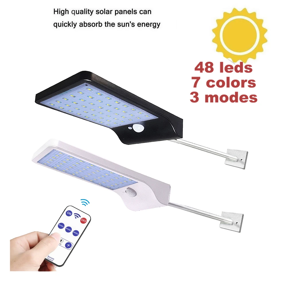 remote 48/36 led Motion Sensor Light Solar Lights Lamp Outdoor Wall Garden Yard Waterproof Stick w 3 Mode spot flood
remote 48/36 led Motion Sensor Light Solar Lights Lamp Outdoor Wall Garden Yard Waterproof Stick w 3 Mode spot flood
