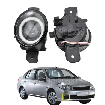 2pcs/pair (Right + Left) Fog Lamp Assembly LED H11 Fog Light with Angel Eye For Renault Symbol LB0 1 2_Saloon 1998-2010
2pcs/pair (Right + Left) Fog Lamp Assembly LED H11 Fog Light with Angel Eye For Renault Symbol LB0 1 2_Saloon 1998-2010