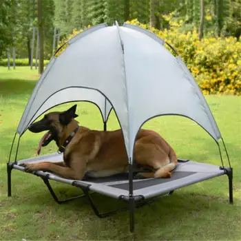 Pet Dog Bed Breathable Portable Dog Cushion With Sun Canopy Double-layer Camp Tent
Pet Dog Bed Breathable Portable Dog Cushion With Sun Canopy Double-layer Camp Tent