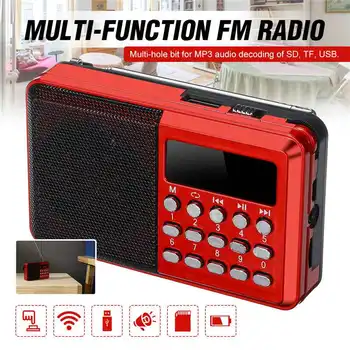 Portable Radio Handheld Digital FM USB TF MP3 Player Radio Receiver DC 5V 0.5A Speaker USB Charging Cable
Portable Radio Handheld Digital FM USB TF MP3 Player Radio Receiver DC 5V 0.5A Speaker USB Charging Cable
