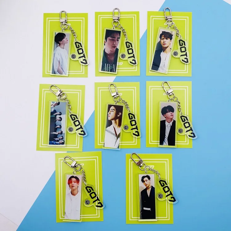 Альбом Kpop GOT7 брелок с фотографией новый концертный фотокулон фотоальбом постер
