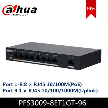 Dahua 9-Port Unmanaged Desktop Switch with 8-Port PoE Switch Layer 2 commercial switch
Dahua 9-Port Unmanaged Desktop Switch with 8-Port PoE Switch Layer 2 commercial switch