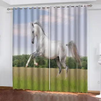 3D Blackout Curtain White Curtain Living Room Bedroom Window Cortinas The animal Printing Room Curtains
3D Blackout Curtain White Curtain Living Room Bedroom Window Cortinas The animal Printing Room Curtains