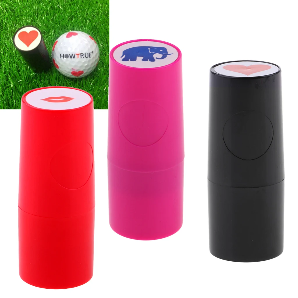 3pcs Colorfast Quick-dry Golf Ball Stamp Stamper Marker Keepsake Souvenir Long Lasting Golf Ball Impression Golf Ball Symbol 3pcs Colorfast Quick-dry Golf Ball Stamp Stamper Marker Keepsake Souvenir Long Lasting Golf Ball Impression Golf Ball Symbol