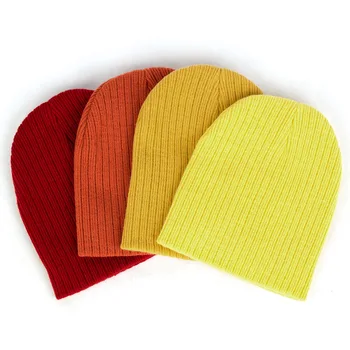 Newborn Baby Girls Striped Casual Beanies Knitted Winter Warm Hats For Children Toddler Solid Color Caps Elastic Hats Polyester
Newborn Baby Girls Striped Casual Beanies Knitted Winter Warm Hats For Children Toddler Solid Color Caps Elastic Hats Polyester