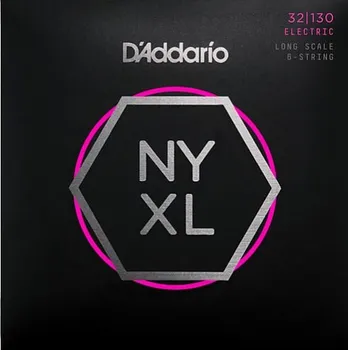 Nyxl32130 NYXL strings for 6 string bass guitar, long scale, Reg light, 32-130, D'Addario 
Nyxl32130 NYXL strings for 6 string bass guitar, long scale, Reg light, 32-130, D'Addario