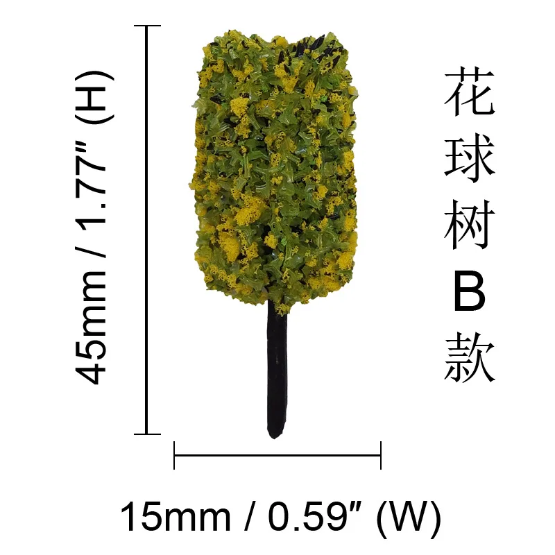 45mm the Model Tree Moss Micro Landscape Simulation Flowers Tree Mini 5-Color Flower Tree
45mm the Model Tree Moss Micro Landscape Simulation Flowers Tree Mini 5-Color Flower Tree