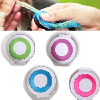 1 Set Spray Colored Hair Chalk Powder Cake Temporary Hair Dye Color 4 Colors Painting Hair Coloring Chalks Soft Pastels Salon
1 Set Spray Colored Hair Chalk Powder Cake Temporary Hair Dye Color 4 Colors Painting Hair Coloring Chalks Soft Pastels Salon