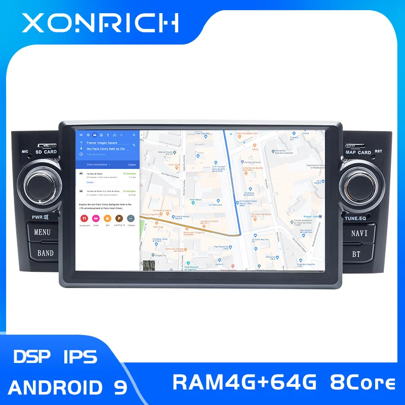 IPS DSP 8 Core 1 din Android 10 Ram 4G Car DVD multimedia Player For Fiat Grande Punto Linea 2007-2012GPS Navigation radioScreen
IPS DSP 8 Core 1 din Android 10 Ram 4G Car DVD multimedia Player For Fiat Grande Punto Linea 2007-2012GPS Navigation radioScreen