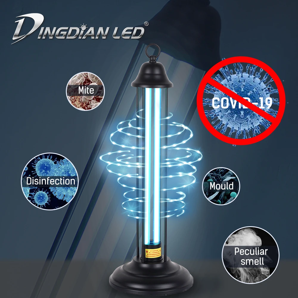38W UV Germicidal Light UVC Sterilizer Kill Dust Mite Eliminator UV Disinfection lamp Desktop Remote AC 220V Portable Home
38W UV Germicidal Light UVC Sterilizer Kill Dust Mite Eliminator UV Disinfection lamp Desktop Remote AC 220V Portable Home