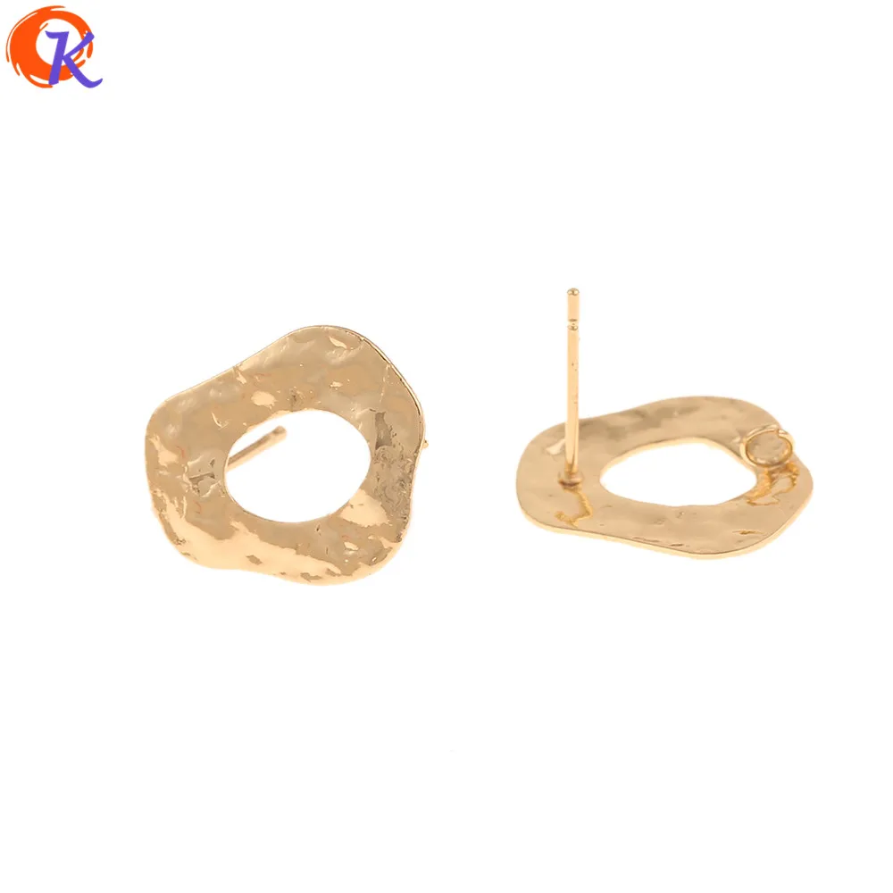 Cordial Design 50Pcs 14*18MM Jewelry Accessories/Hand Made/Genuine Gold Plating/DIY/Irregular Shape/Silver Pin/Earrings Stud
Cordial Design 50Pcs 14*18MM Jewelry Accessories/Hand Made/Genuine Gold Plating/DIY/Irregular Shape/Silver Pin/Earrings Stud