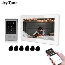 Jeatone Smart WiFi Video Intercom for Home 1080P Touch Screen with Wired Doorbell Tuya APP Password Card Swipe Monitor Unlock
Jeatone Smart WiFi Video Intercom for Home 1080P Touch Screen with Wired Doorbell Tuya APP Password Card Swipe Monitor Unlock