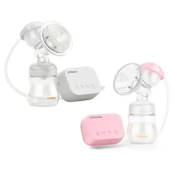 Electric Double Breast Pump Kit with 2 Milk Bottles USB Woman Breast Massager Baby Breastfeeding Milk Extractor
Electric Double Breast Pump Kit with 2 Milk Bottles USB Woman Breast Massager Baby Breastfeeding Milk Extractor