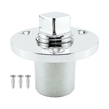 Stainless Steel Boat Garboard Drain Plug Bung Hole Drainage Hardware Accessory For Stern Boards, Fish Wells, Freezers, Etc
Stainless Steel Boat Garboard Drain Plug Bung Hole Drainage Hardware Accessory For Stern Boards, Fish Wells, Freezers, Etc