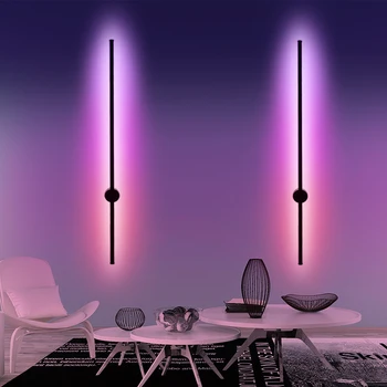 Dimmable colorful wall lamp modern RGB remote control LED wall lamp bedroom living room decoration lighting
Dimmable colorful wall lamp modern RGB remote control LED wall lamp bedroom living room decoration lighting