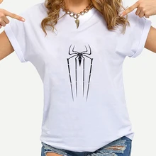 Marvel Fans Spiderman T Shirt France Gothic Woman Tshirt Top Aesthetic Clothes 2021 Ropa Tumblr Mujer Short Sleeve Hip Hop 
Marvel Fans Spiderman T Shirt France Gothic Woman Tshirt Top Aesthetic Clothes 2021 Ropa Tumblr Mujer Short Sleeve Hip Hop