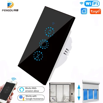 WiFi Smart Curtain Switch Tuya Smart Life Remote Control for Blind Garage Doors Electric Rolling Shutters Work Google Home Alexa
WiFi Smart Curtain Switch Tuya Smart Life Remote Control for Blind Garage Doors Electric Rolling Shutters Work Google Home Alexa