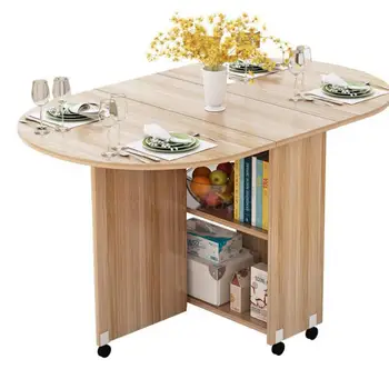 Simple Circular Tray Tables Small Family Household Movable Pulley Rectangle Contracted Multi-function Table For Dinner
Simple Circular Tray Tables Small Family Household Movable Pulley Rectangle Contracted Multi-function Table For Dinner