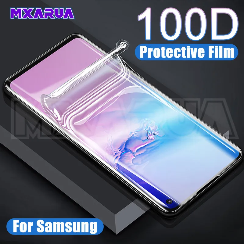 100D Full Cover Screen Protector Film For Samsung Galaxy S10 S9 S8 Plus S10e S7 Edge A6 A8 2018 Soft Protective Film Not Glass
100D Full Cover Screen Protector Film For Samsung Galaxy S10 S9 S8 Plus S10e S7 Edge A6 A8 2018 Soft Protective Film Not Glass