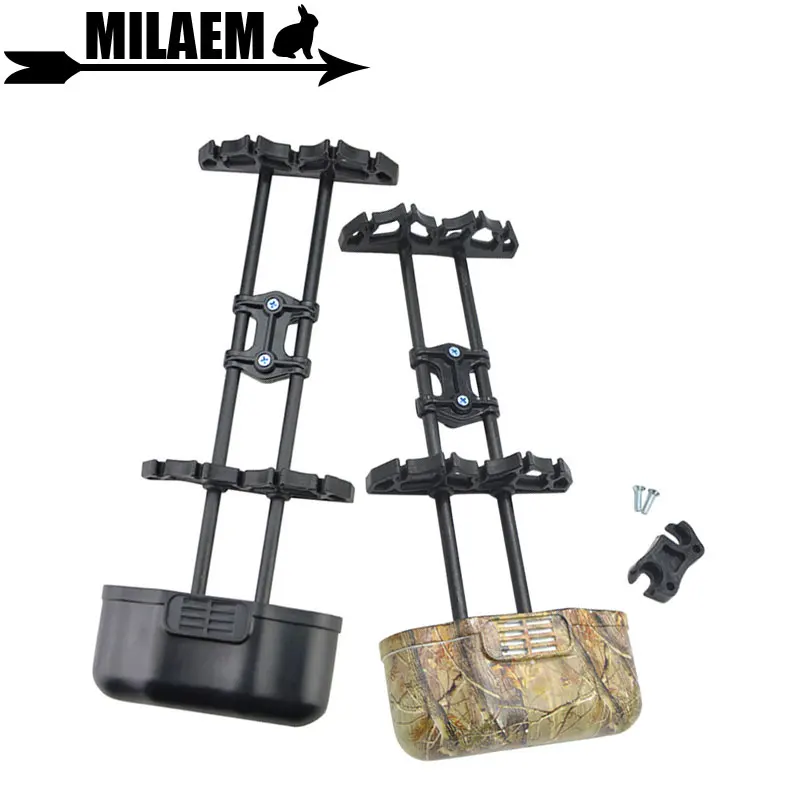 1pc Archery Arrow Quiver 5-Arrow Deadlock Lite PP High Strength Plastic Shooting Hunting Accessories | Спорт и развлечения