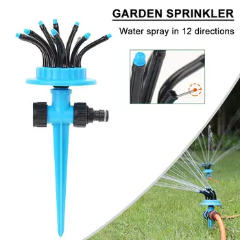 360° Multi-head Sprinkler Drip Irrigation Set Garden Watering System Nozzle Watering Hose Gardening Tools and Equipment
360° Multi-head Sprinkler Drip Irrigation Set Garden Watering System Nozzle Watering Hose Gardening Tools and Equipment