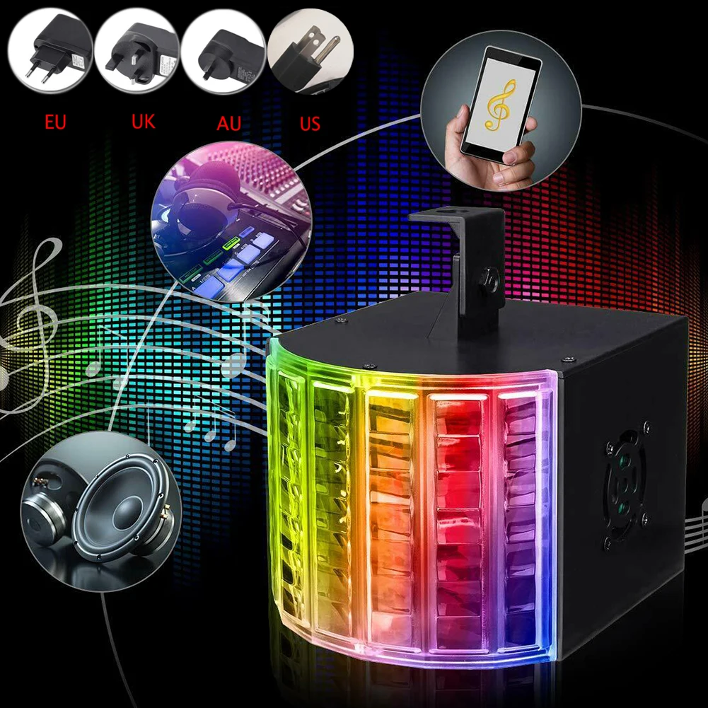 Sound Active LED Stage Light Lighting Projector DMX Laser Beam Disco DJ Party Projector Lamp Colorful Lamp Music Christmas Party
Sound Active LED Stage Light Lighting Projector DMX Laser Beam Disco DJ Party Projector Lamp Colorful Lamp Music Christmas Party
