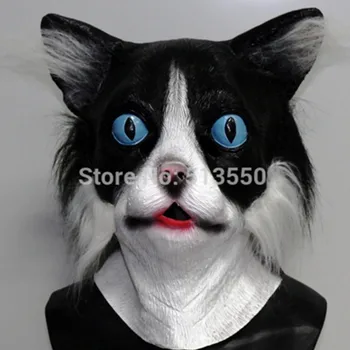 2020 Hot Adult Latex Kitten Kitty W/ Fur Animal Pet Costume Rubber Black Cat Woman Mask
2020 Hot Adult Latex Kitten Kitty W/ Fur Animal Pet Costume Rubber Black Cat Woman Mask