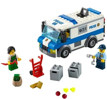150pcs/1lot City Police Money Transporter Educational Building Blocks Set Kids Bricks Figure Toys Children Blocks 10654
150pcs/1lot City Police Money Transporter Educational Building Blocks Set Kids Bricks Figure Toys Children Blocks 10654