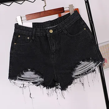 Women Vintage High Waist Mini Jeans Frayed Raw Hem Ripped Distressed Denim Shorts
Women Vintage High Waist Mini Jeans Frayed Raw Hem Ripped Distressed Denim Shorts