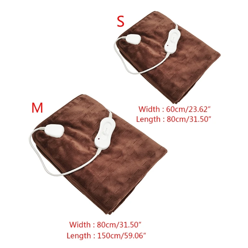 Electric Heated Blanket with3 Heating Levels Soft Plush Heated Throw Blanket 91AD
Electric Heated Blanket with3 Heating Levels Soft Plush Heated Throw Blanket 91AD